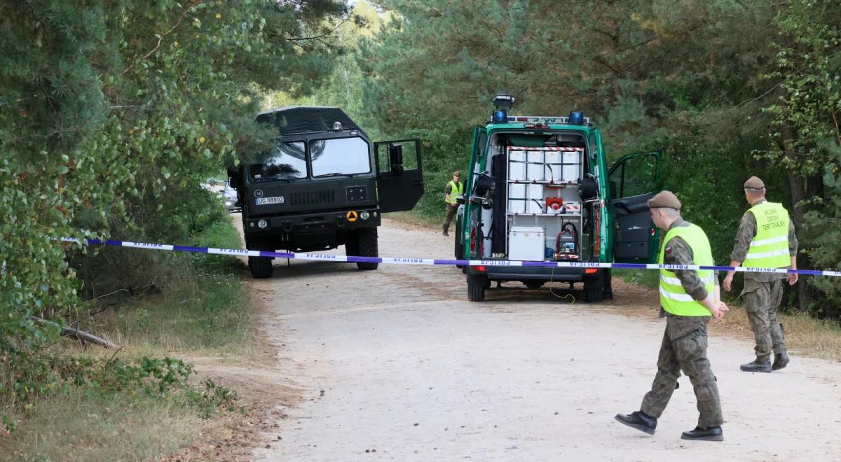 Goszcza. Nieznany obiekt w lesie pod Krakowem. Żandarmeria podała informacje