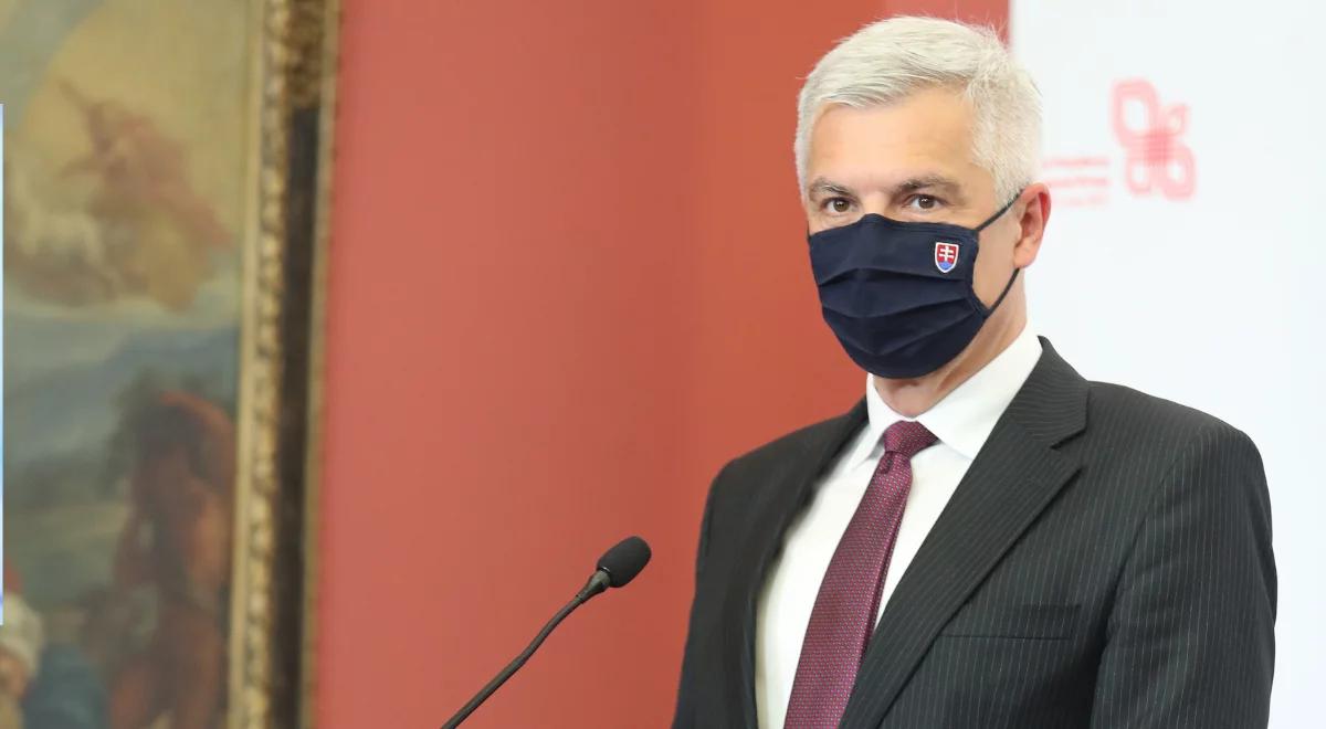 Kryzys migracyjny na granicy.  Szef MSZ Słowacji wyraża solidarność z Polską