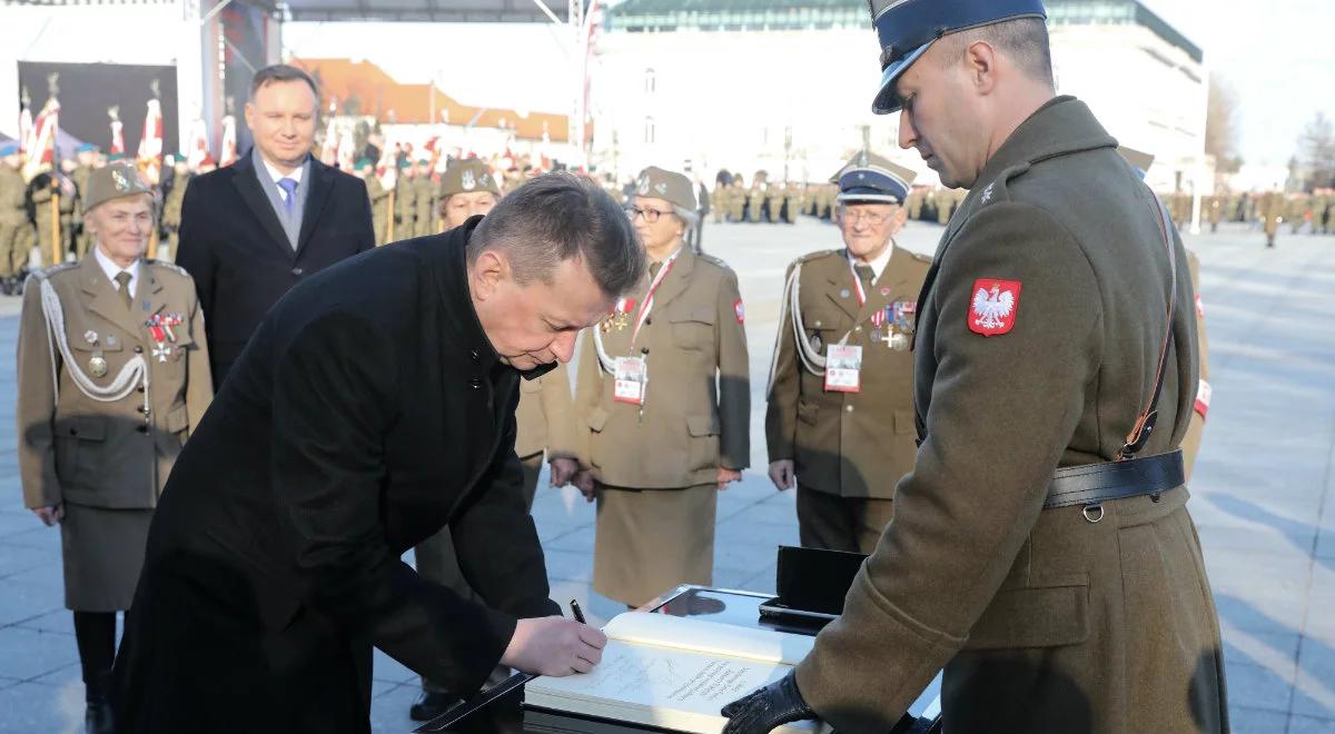 Szef MON: Wojsko Polskie jest wierne postawie Żołnierzy Wyklętych