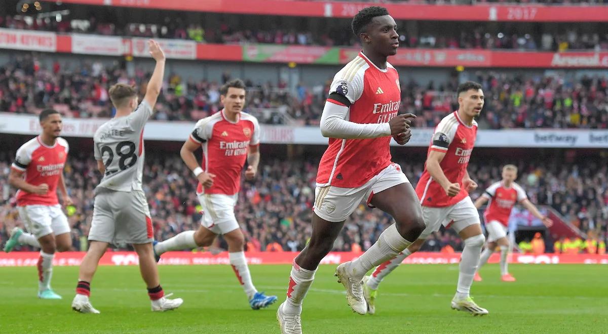 Premier League: Arsenal rozbił beniaminka. Cały mecz Jakuba Kiwiora, Nketiah bohaterem 