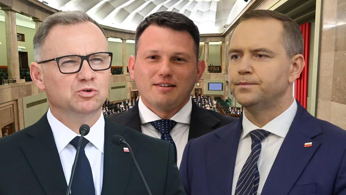 Sondaż. Andrzej Duda na czele rankingu zaufania CBOS. Za nim Nawrocki i Mentzen