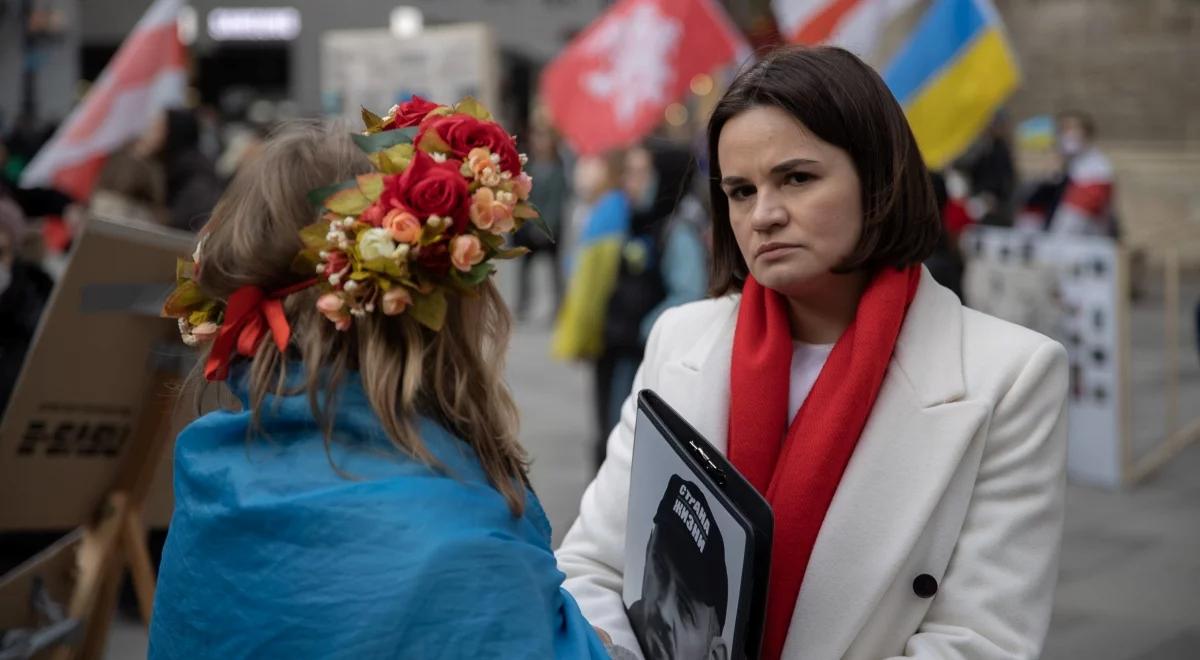 Historyczny apel Swiatłany Cichanouskiej. "Świat musi zapobiec rozmieszczeniu broni jądrowej na Białorusi"