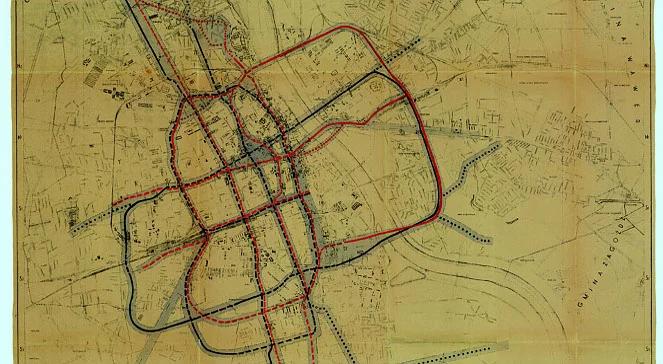 Zobacz plan stołecznego metra z czasów Starzyńskiego!