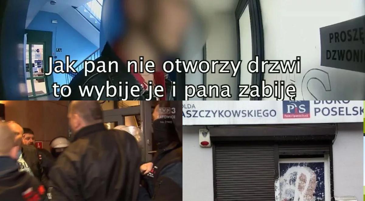 Seria ataków na biura PiS. Połamane drzwi, wulgaryzmy i grożenie śmiercią