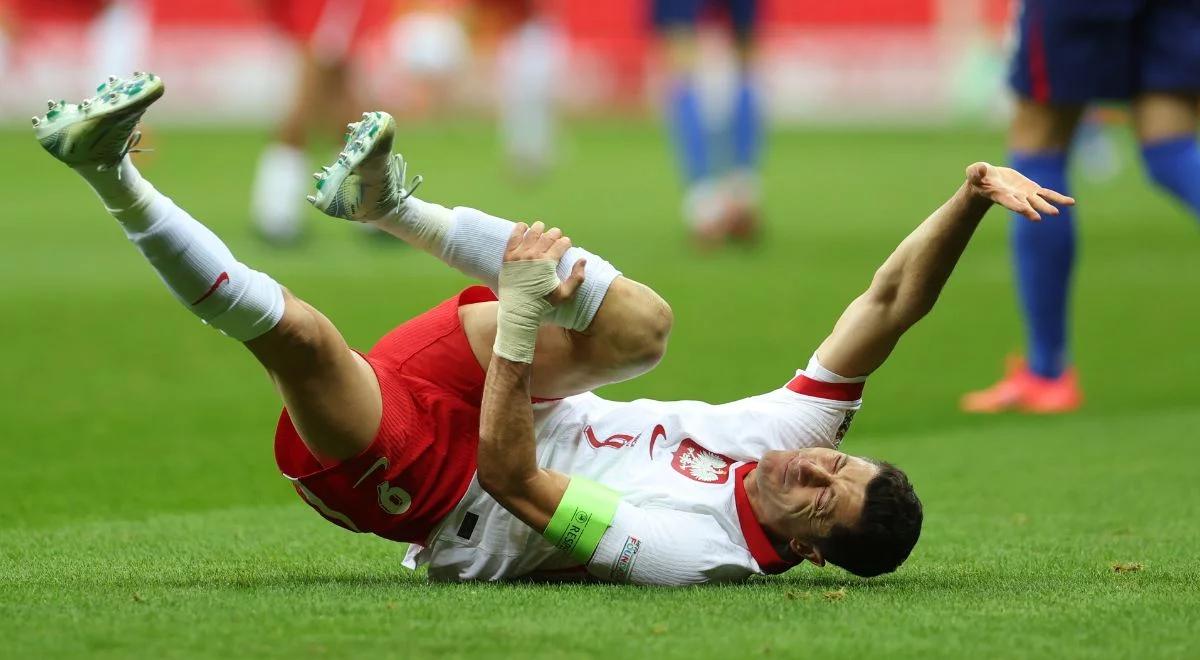 Liga Narodów. Lewandowski brutalnie sfaulowany. Chorwaci nazywają to "nieostrożnym zahaczeniem"