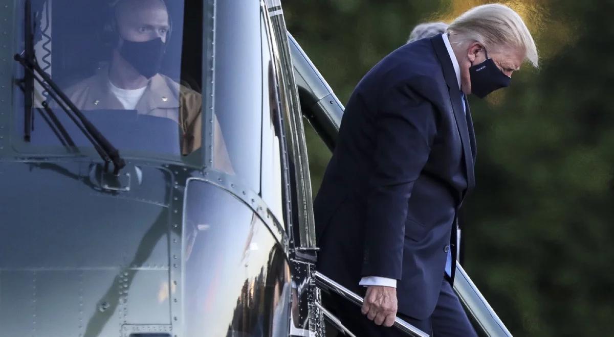Donald Trumpa zakażony koronawirusem. Analityk: to najgorszy dla niego moment