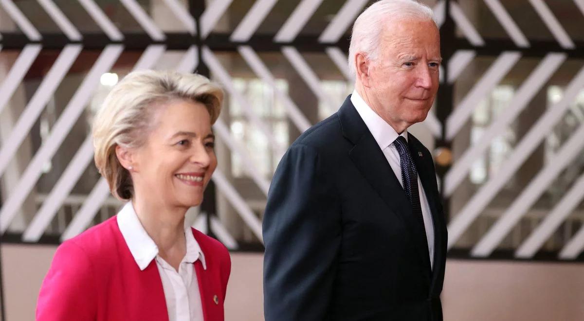 Ursula von der Leyen w USA. Szefowa KE spotka się z Joe Bidenem