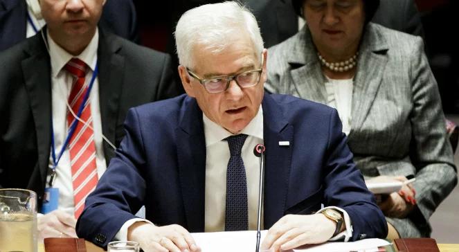Jacek Czaputowicz: Polska musi polemizować w sposób naukowy ze szkalującymi ją treściami