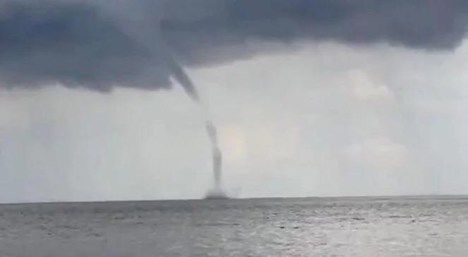 Niezwykłe zjawisko meteorologiczne na Bałtyku [wideo]