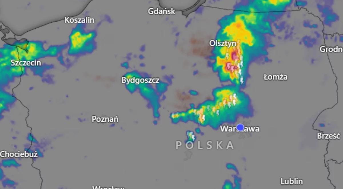 Gdzie jest burza? Nawałnice przechodzą przez Polskę [RADAR]