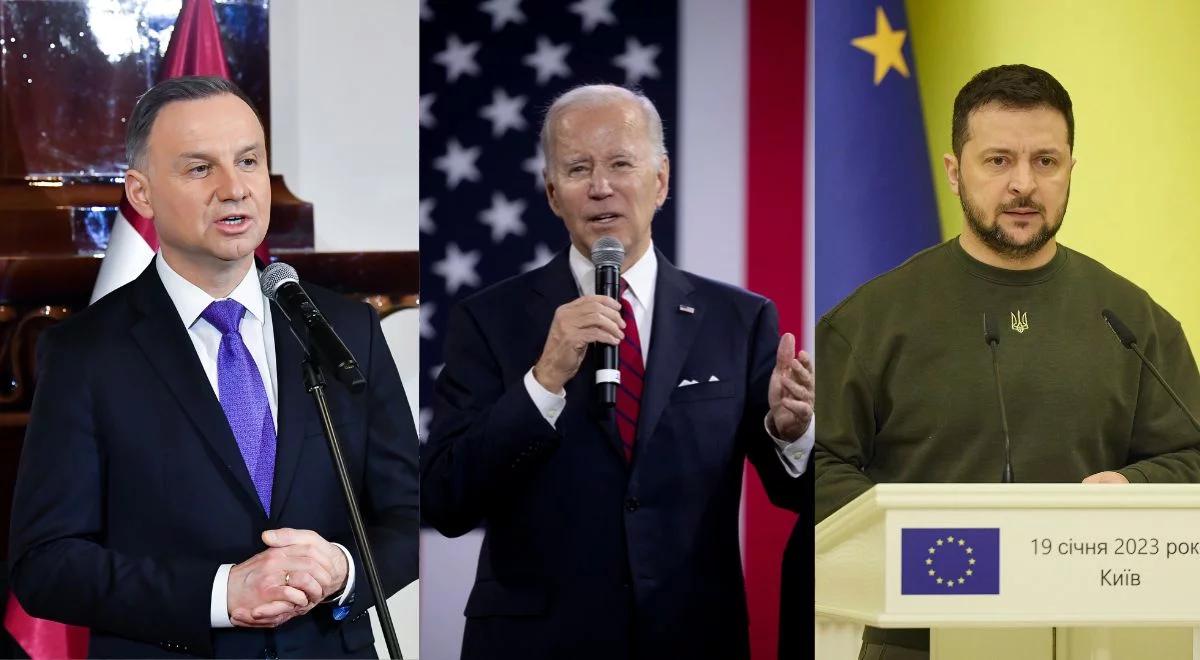 Spotkanie Duda-Biden-Zełenski w Polsce? Media: możliwy 10-punktowy plan pokojowy
