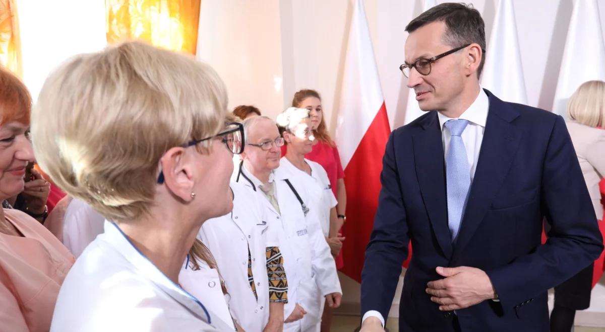 Premier: w najbliższych miesiącach unowocześnimy służbę zdrowia