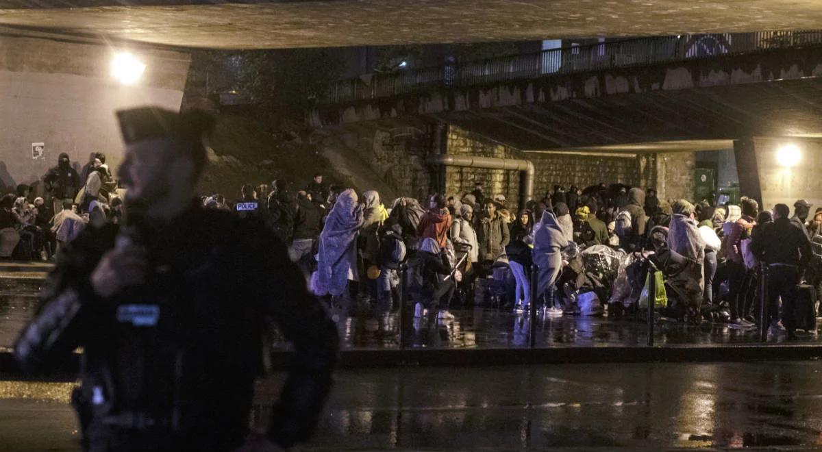Francja usuwa dzikie obozowiska imigrantów. Rząd chce większej kontroli