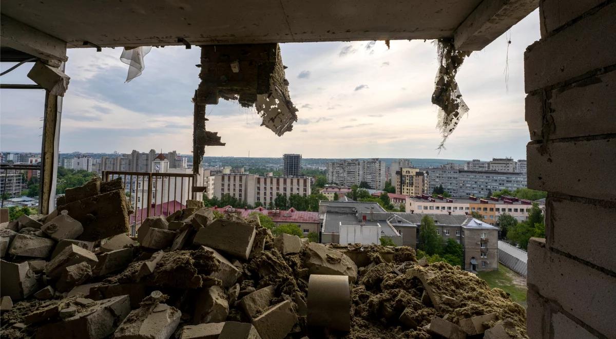 Napór Rosjan w pobliżu Charkowa. Wkrótce najcięższe walki