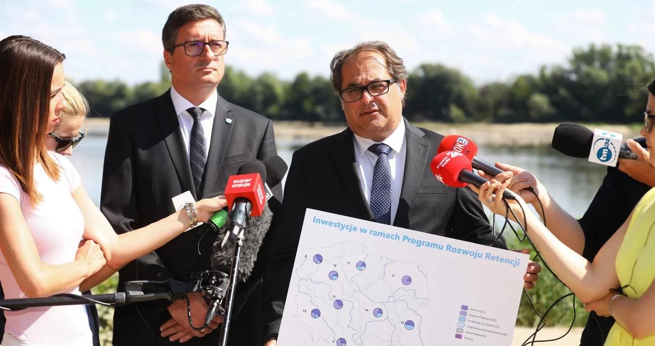 Niski stan wód w Polsce. Marek Gróbarczyk: podejmiemy kompleksowe działania