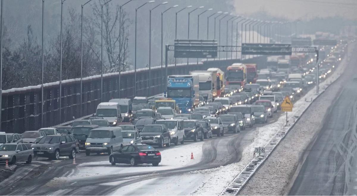 Dziesięciokilometrowy korek na A4. Kilkugodzinne spowolnienie ruchu