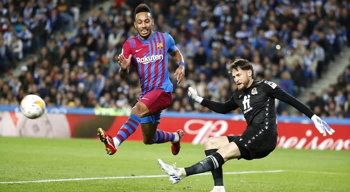 La Liga: Barcelona wygrywa z Realem Sociedad. Mistrzowska feta w Madrycie opóźniona 
