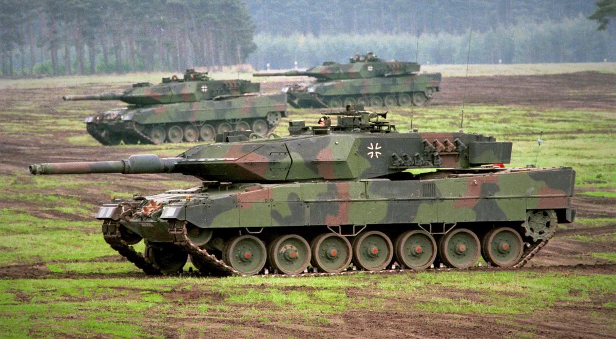 Leopardy dla Ukrainy. Sondaż: większość Niemców przeciwko przekazaniu czołgów