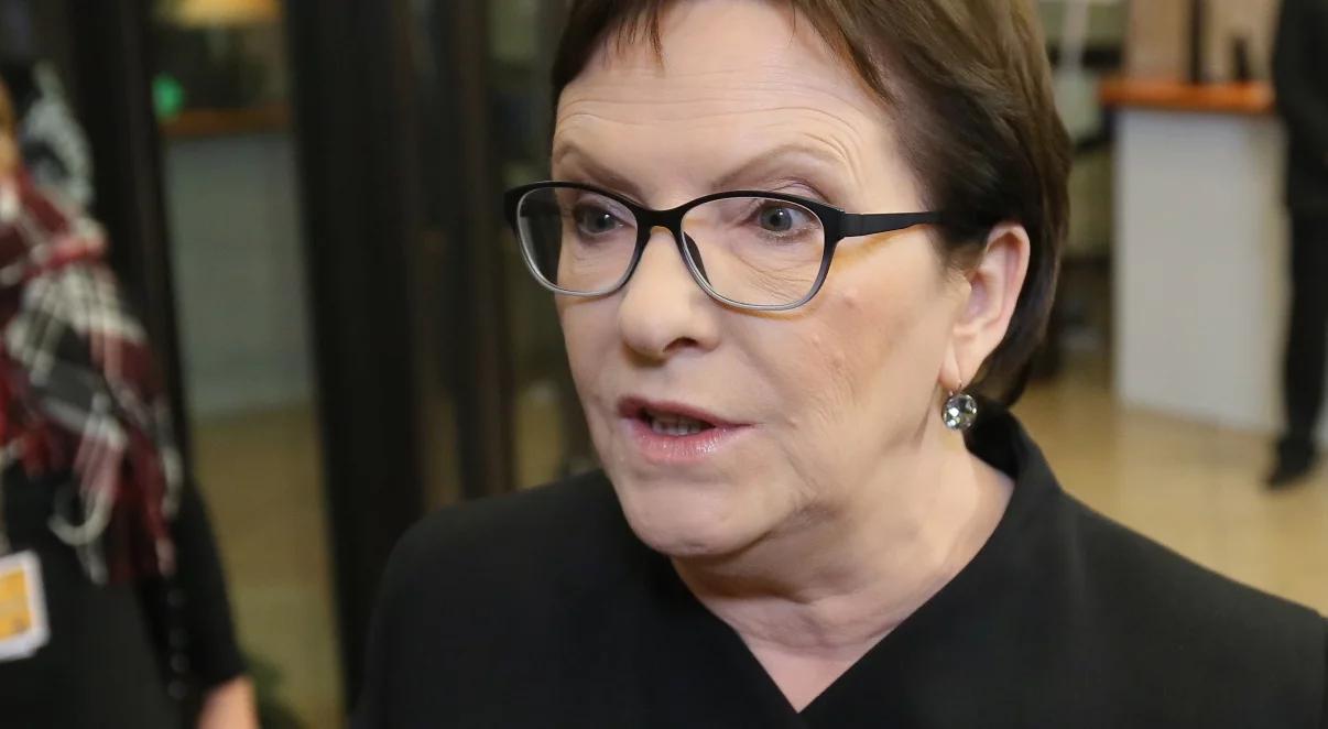 Premier Kopacz: interesuje mnie koalicja Polaków, którzy powiedzą PiS "nie"