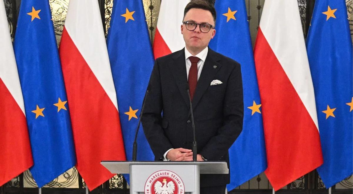 "Ostre rozmowy i wystąpienia, ale nie spodziewam się warcholstwa". Hołownia o obradach Sejmu