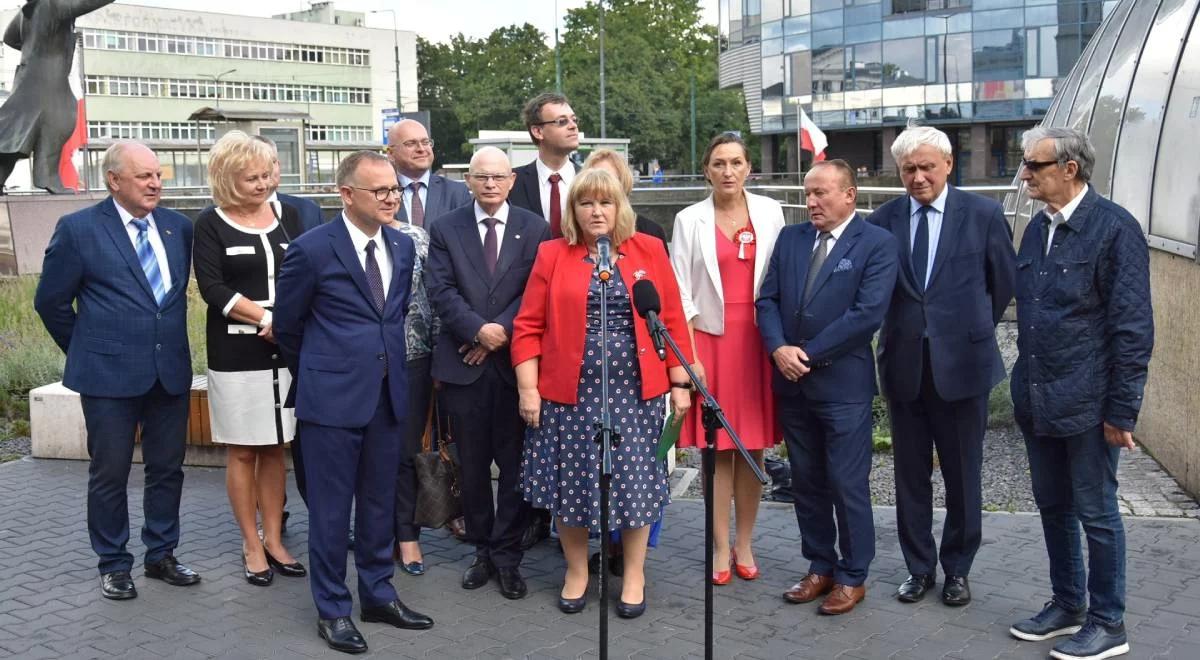 "Mamy bardzo dobrą drużynę". Ewa Malik "jedynką" na liście kandydatów PiS w okręgu sosnowieckim