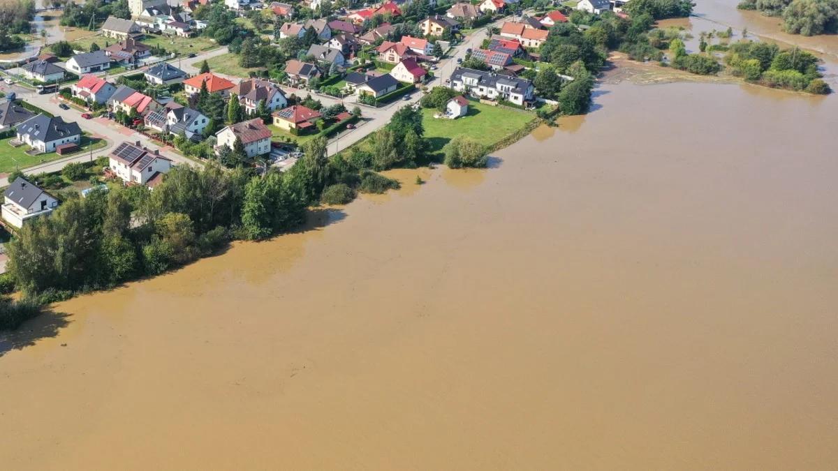 Alarmująca sytuacja w Brzegu Dolnym. Stan wody przekroczył prognozy