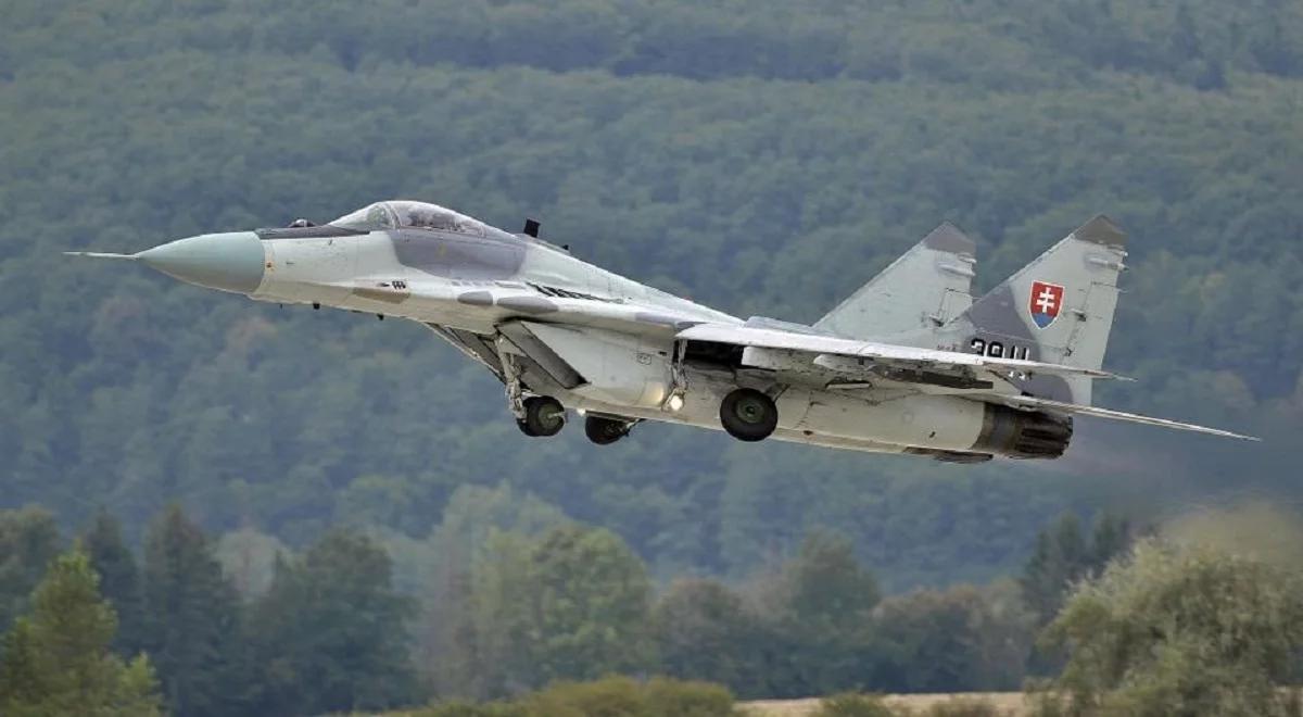 "Już są wykorzystywane pod Charkowem". Władze Ukrainy o słowackich myśliwcach MiG-29