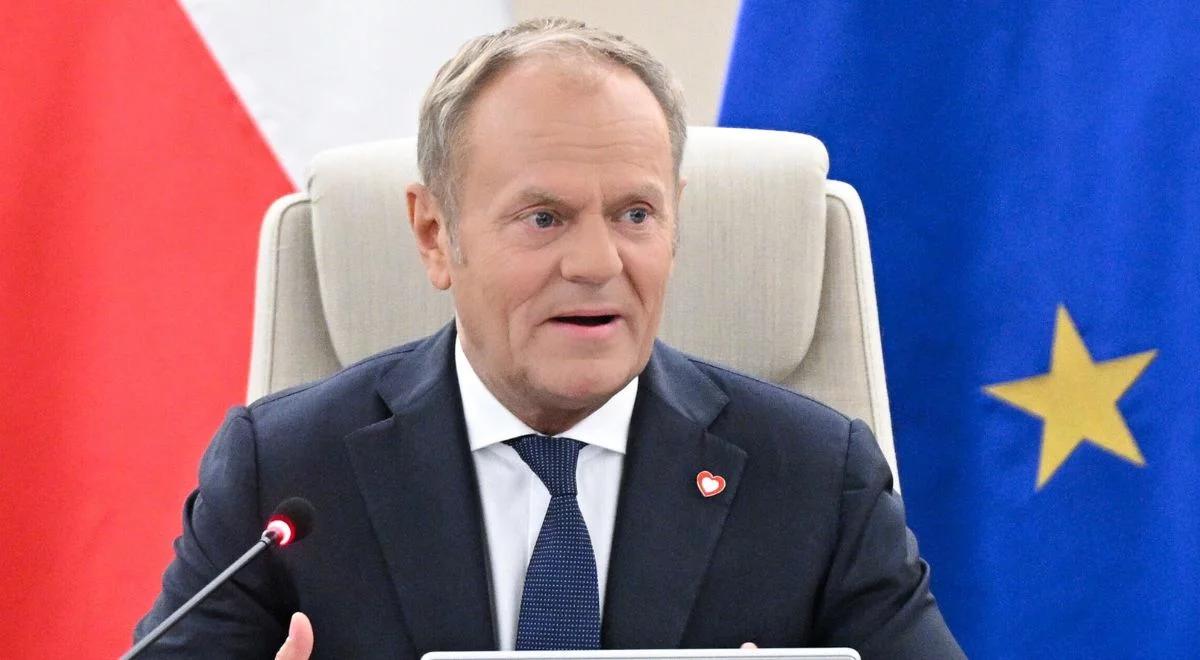 Tusk odpowiada Dudzie. Wspomniał też o "aplikacji Mateckiego"