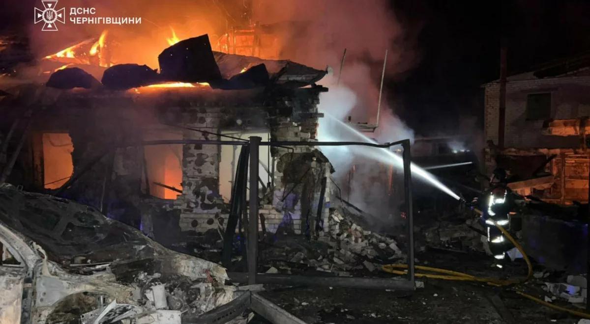 Atak pod osłoną nocy. Charków w ogniu