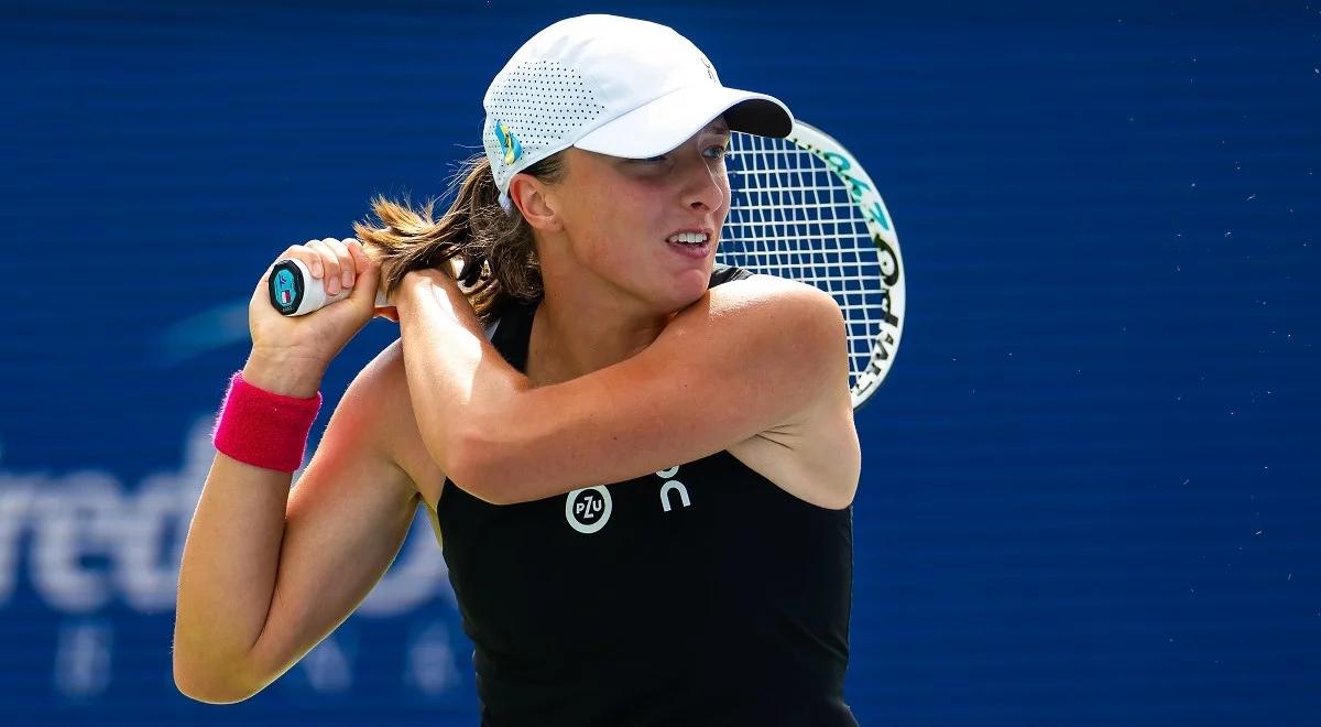 US Open: Iga Świątek - Rebecca Peterson. Kiedy i o której mecz 1. rundy?