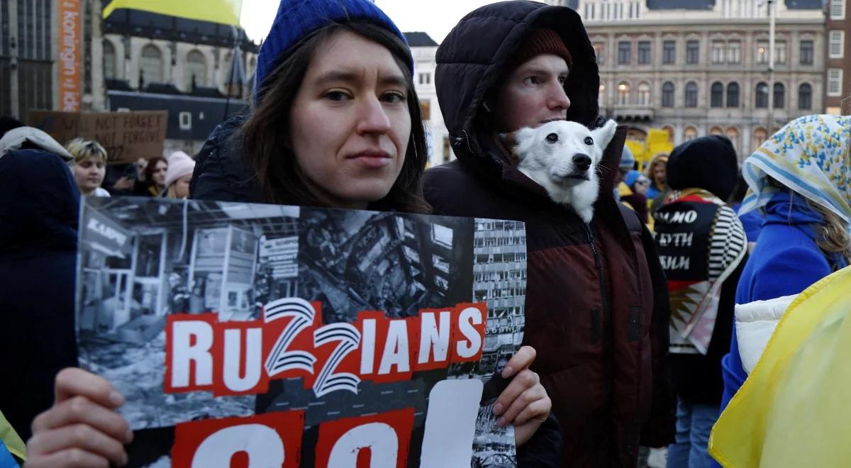 Manifestacje na rzecz "pokoju" w Holandii. Media: są inspirowane przez Kreml