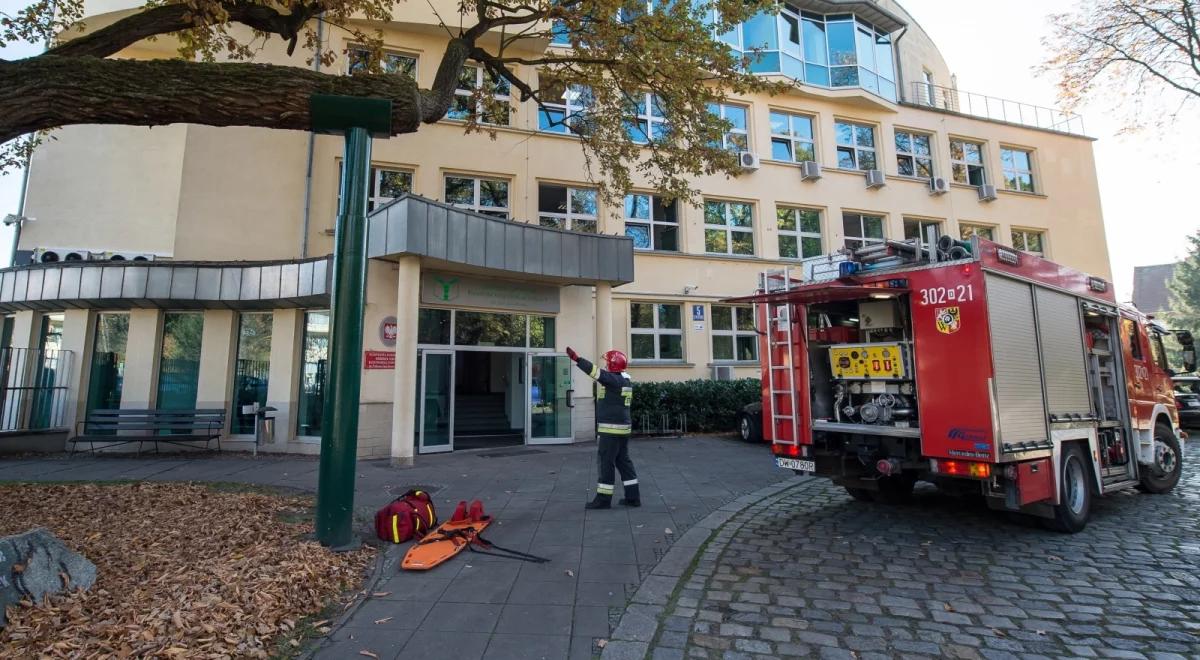 Ewakuacja we Wrocławiu. Siarkowodór w Państwowej Inspekcji Pracy