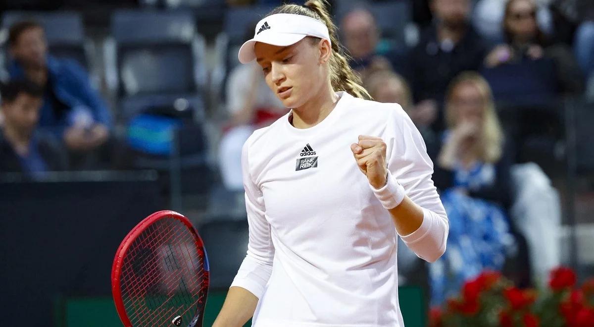 WTA Rzym: Jelena Rybakina w finale. Ostapenko nie wykorzystała szansy