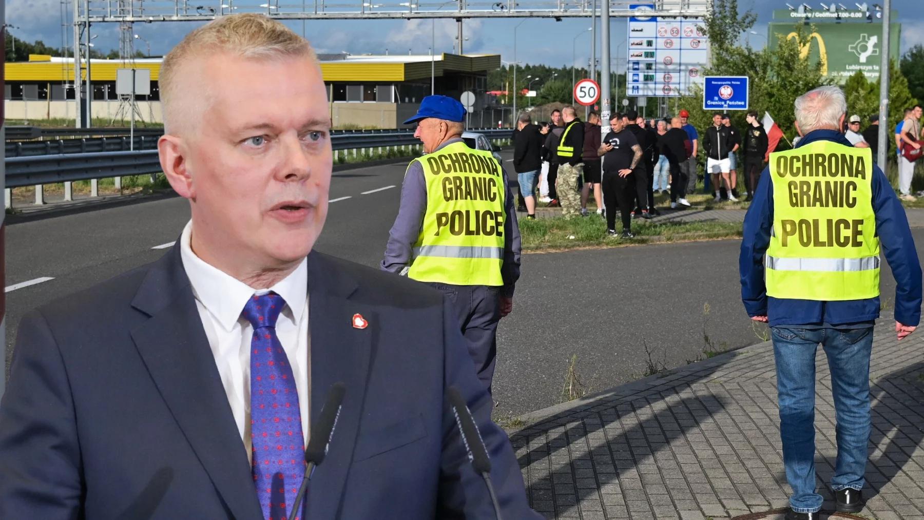 "Patrole obywatelskie" na granicy. Siemoniak: chcą robić zadymę