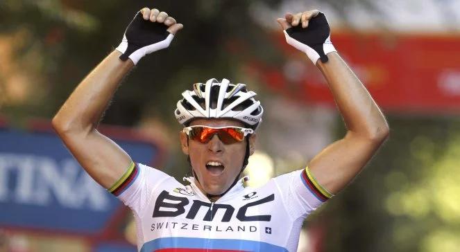 Vuelta a Espana: Gilbert wygrał 12. etap, Nibali nadal liderem