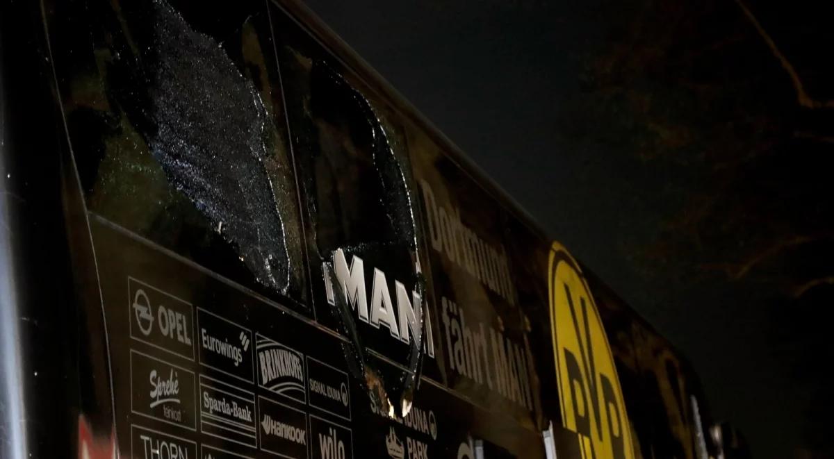Niemcy: eksplozje obok autobusu z piłkarzami Borussii Dortmund. Podejrzany w rękach policji