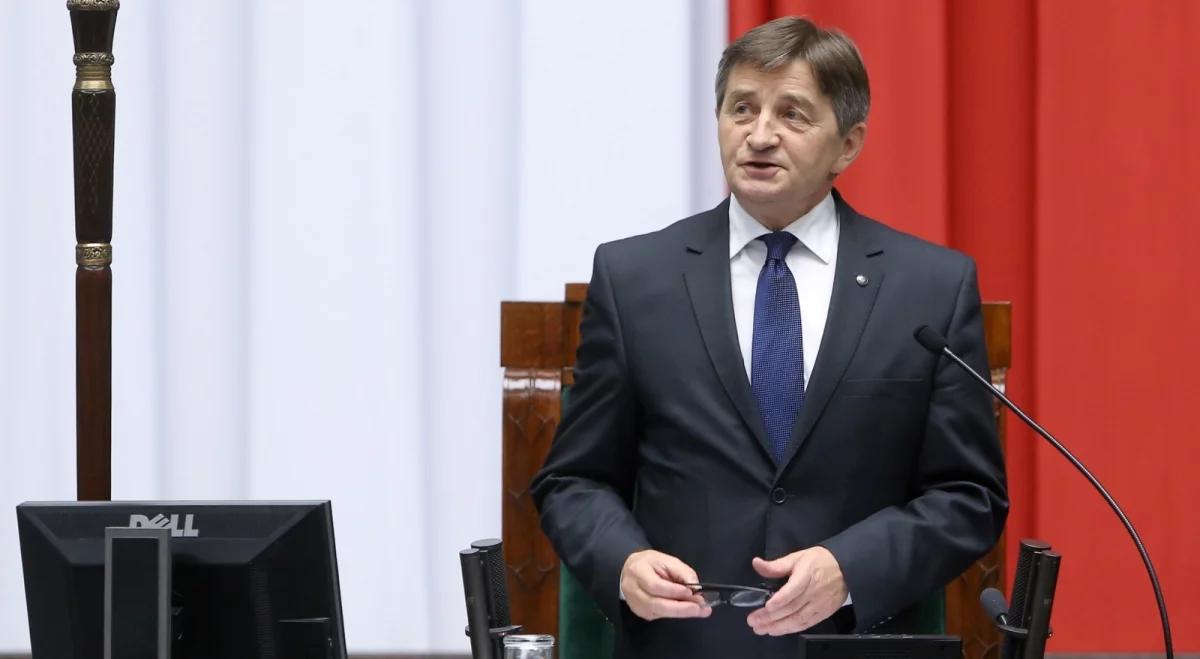 Marek Kuchciński marszałkiem Sejmu. Pięciu wicemarszałków. PSL bez reprezentanta