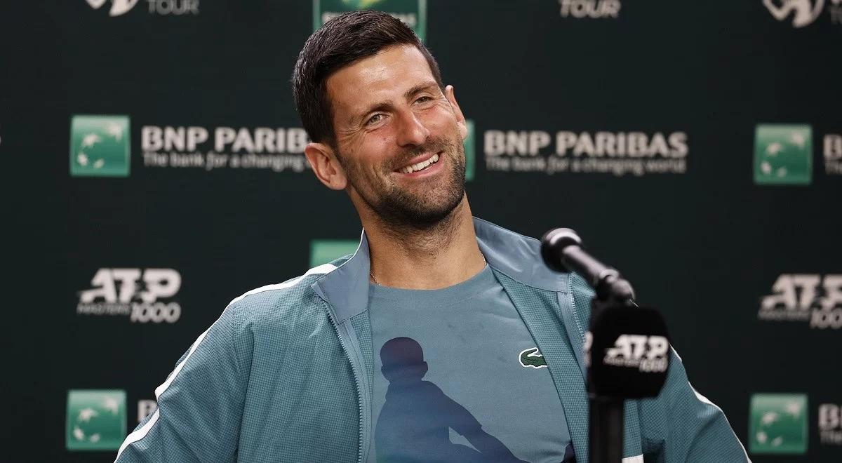 ATP Indian Wells. Novak Djoković po raz szósty? "Jestem gotowy do rywalizacji"