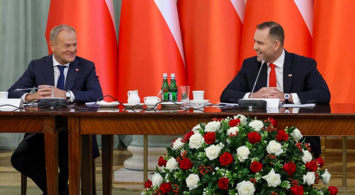 Rada Gabinetowa. "Tusk dobrze się przygotował na konfrontację z prezydentem"