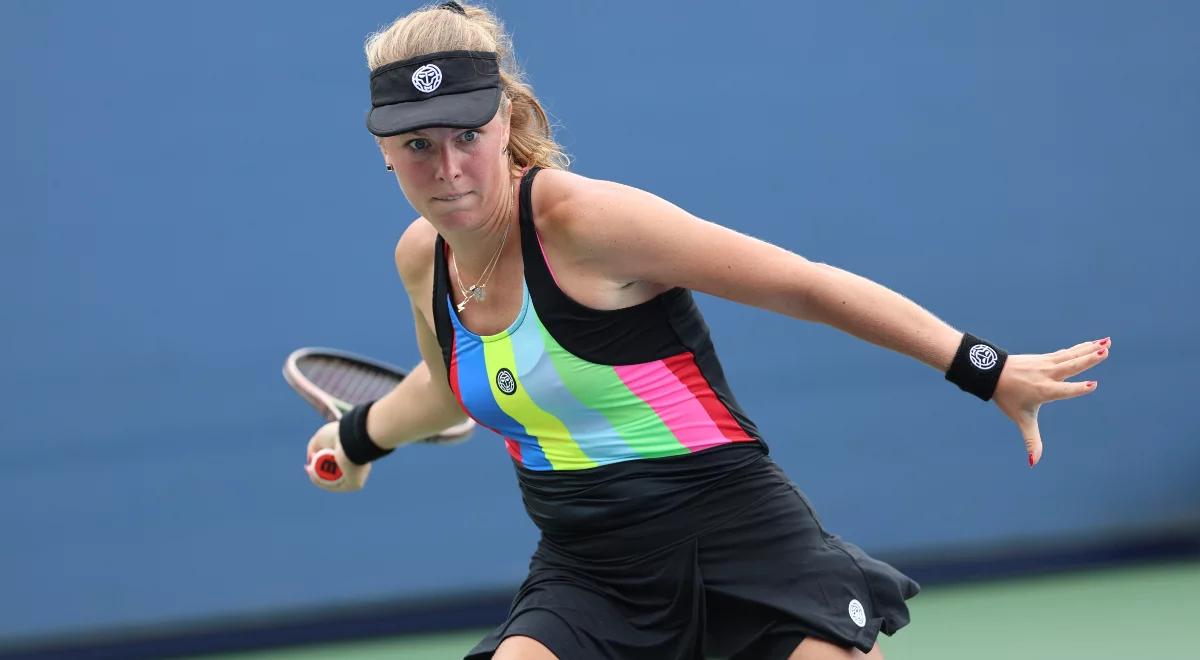 US Open: Magdalena Fręch odpadła w 2. rundzie. Polka nie sprostała faworytce