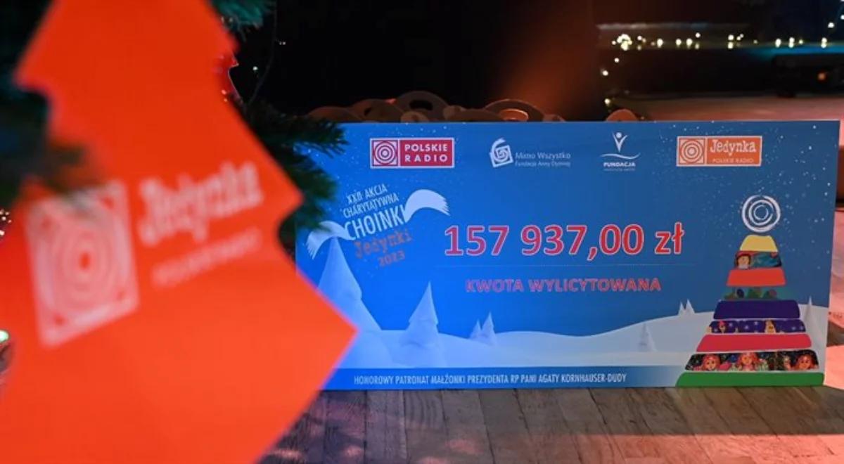 Podsumowanie 22. akcji Choinki Jedynki. "Wszyscy jesteśmy wzruszeni"