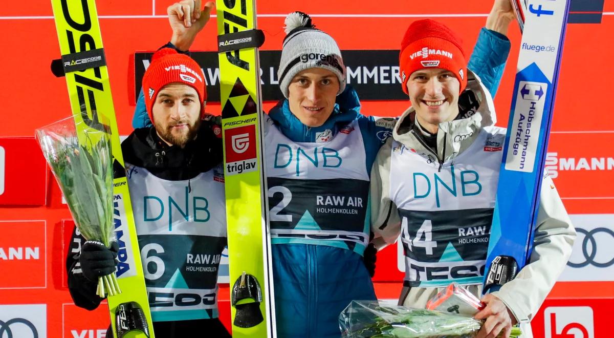 PŚ w skokach. Raw Air. Peter Prevc najlepszy w dziwnym konkursie, Kamil Stoch stracił szansę na podium