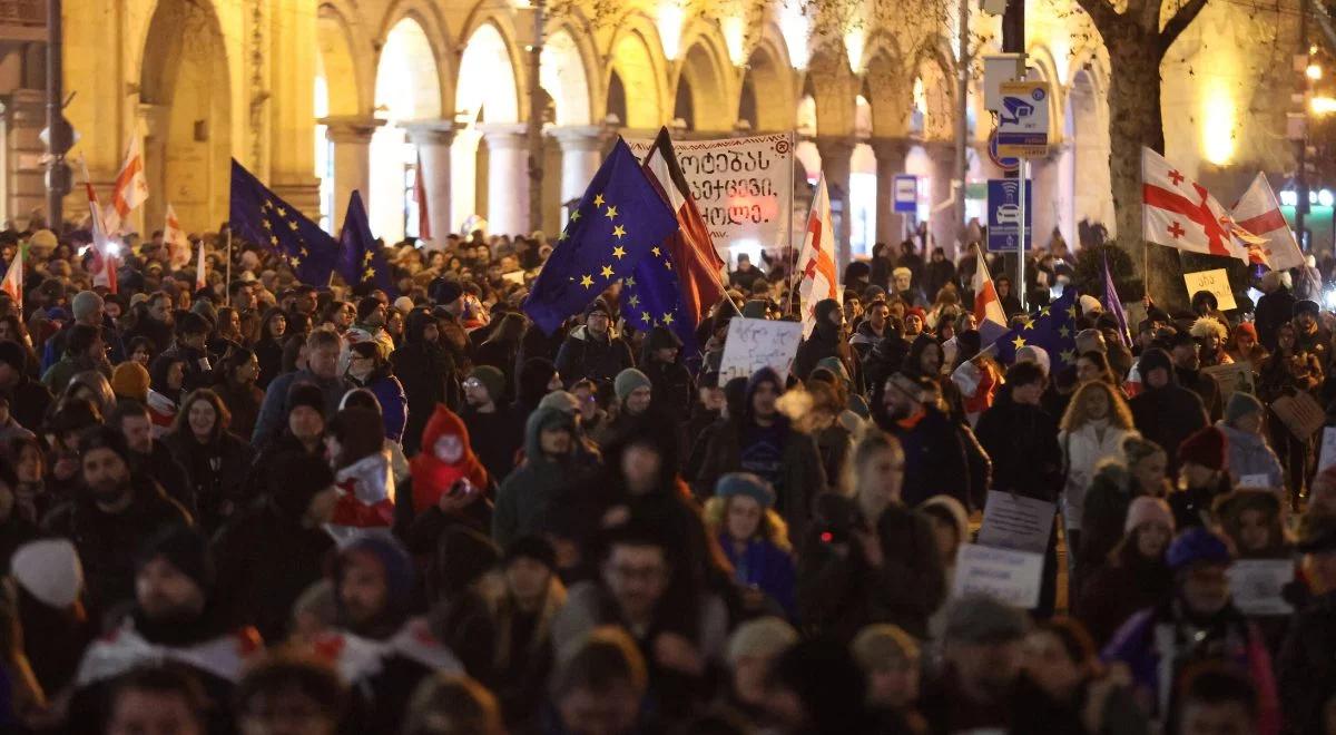 Wrze w Gruzji. Prezydent zapowiada nowe wybory. "Musimy być gotowi na wszystko"