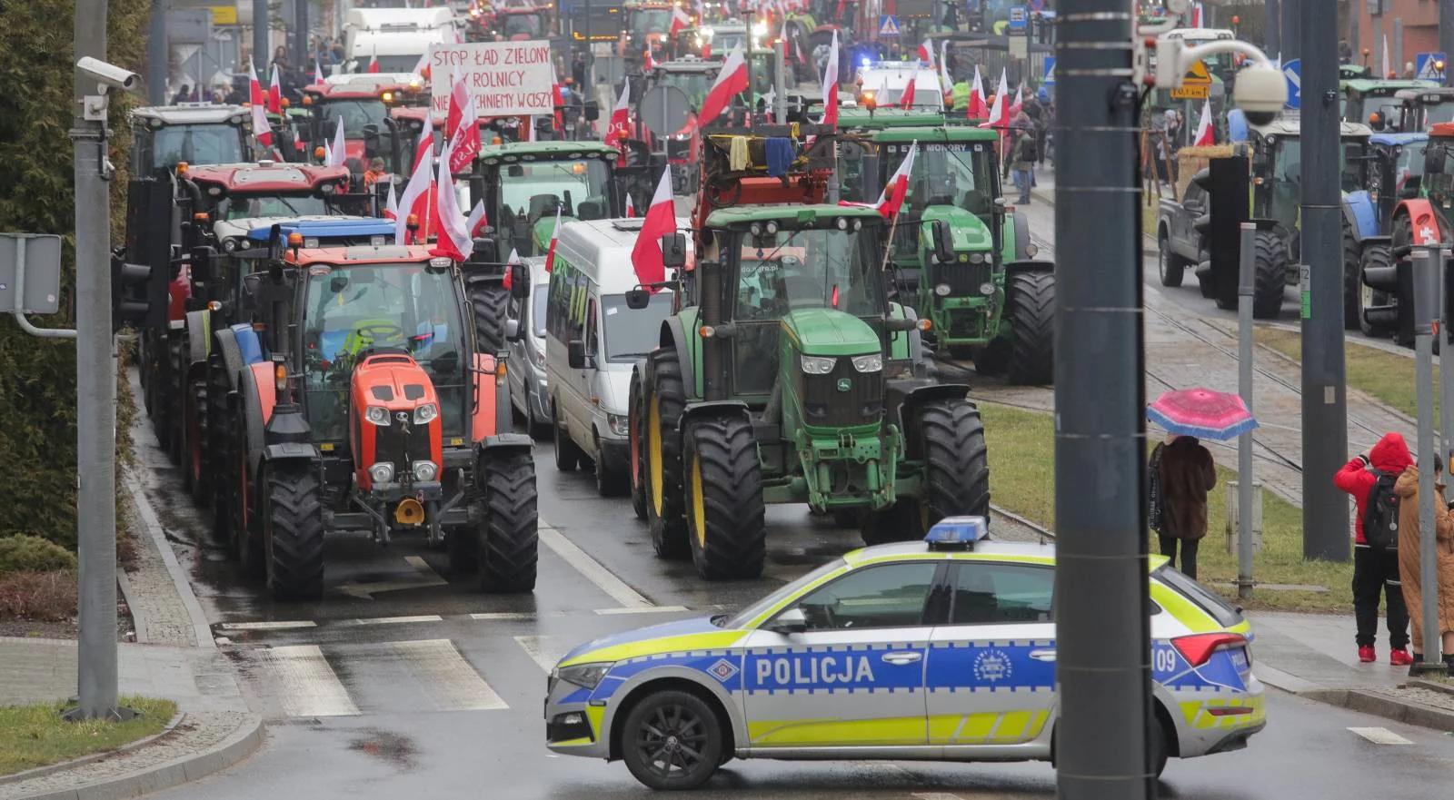 Skandaliczny baner na proteście rolników. Prokuratura wszczęła śledztwo