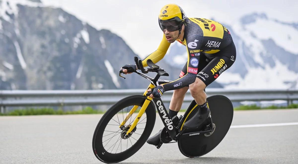 Wypadek gwiazdy kolarstwa. Tom Dumoulin potrącony przez samochód 