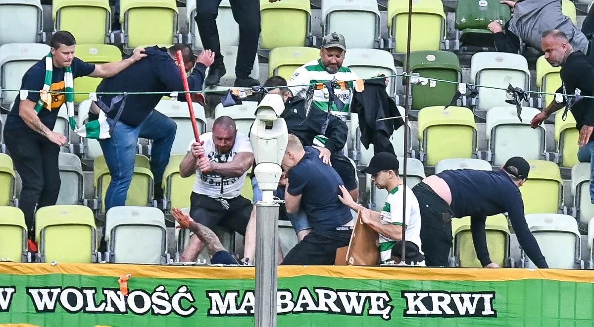 Liga Konferencji: są zatrzymani po zamieszkach na stadionie w Gdańsku. Policja wyjaśnia, co się stało 