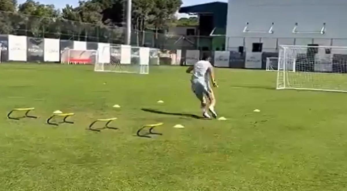 Barcelona wrzuca nagranie z Lewandowskim. "Wakacje? Nie dla Lewego" [wideo]
