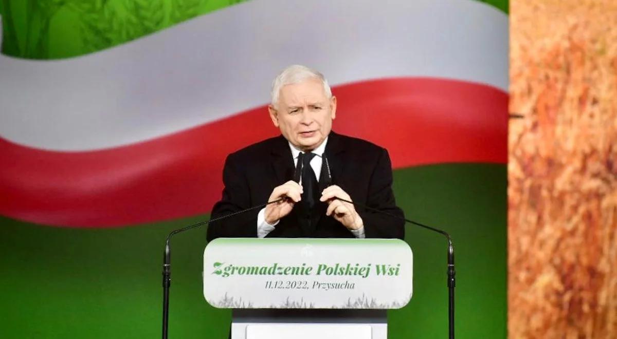 Jarosław Kaczyński w Przysusze: PiS jest reprezentantem polskiej wsi. To, co proponujemy, ją umocni