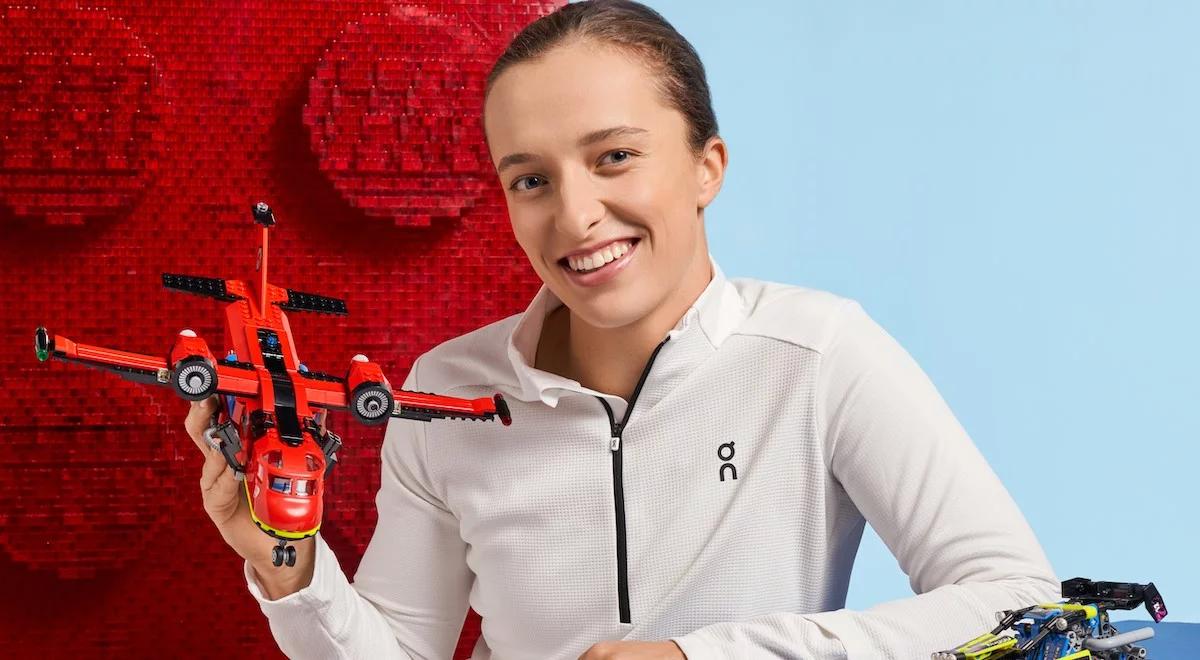 Iga Świątek ambasadorką LEGO. "Będę się dobrze bawić"