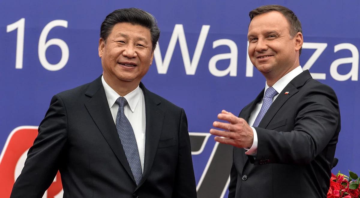 Chiński prezydent zakończył wizytę w Polsce